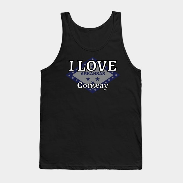 I LOVE Conway | Arkensas County Tank Top by euror-design